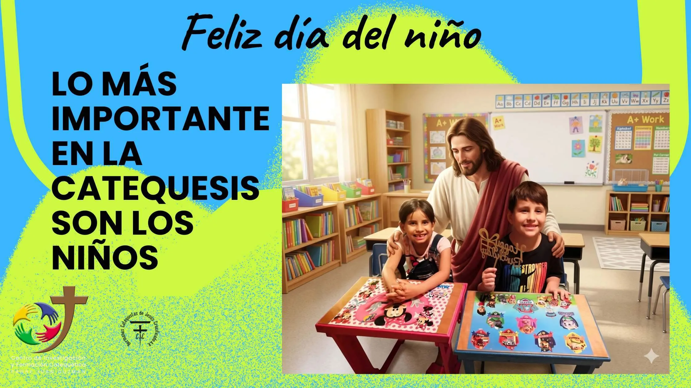 Dia del niño, Hermanas. catequistas de Jesús Crucificado